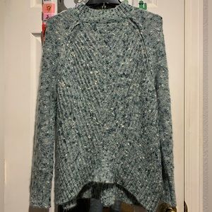 Sonoma Knit Mock Neck Speckled Sweater
